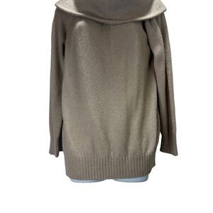Blu Pepper Tan Cowl Neck Sweater size L